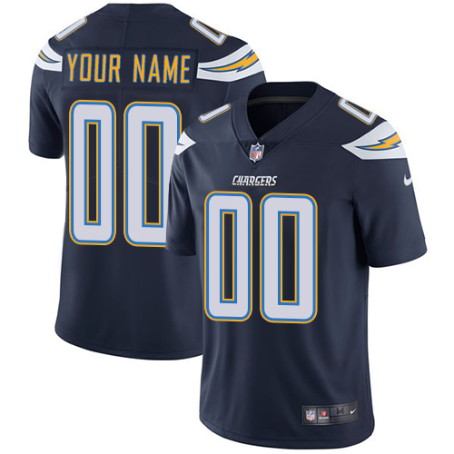 Custom Los Angeles Chargers Vapor Untouchable Limited Jersey